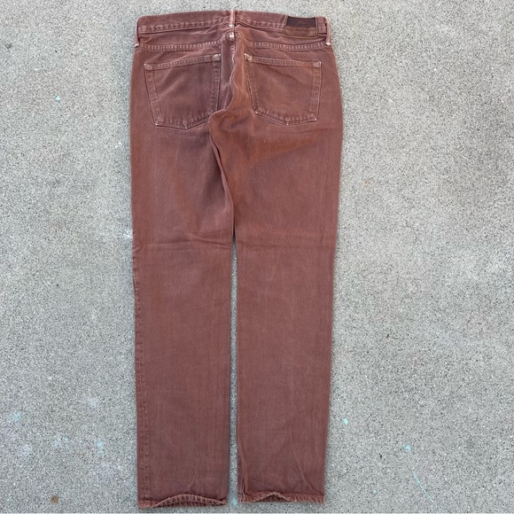 Vintage J Crew 484 Jeans made in USA milk chocolate size 31 - Picture 11 of 11